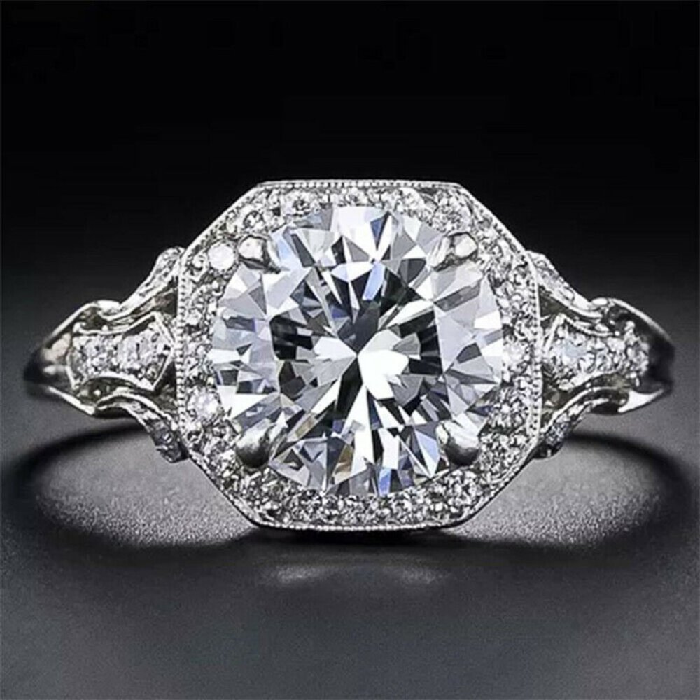 NWOT Ladies Sz 9 Engagment Fashion Ring